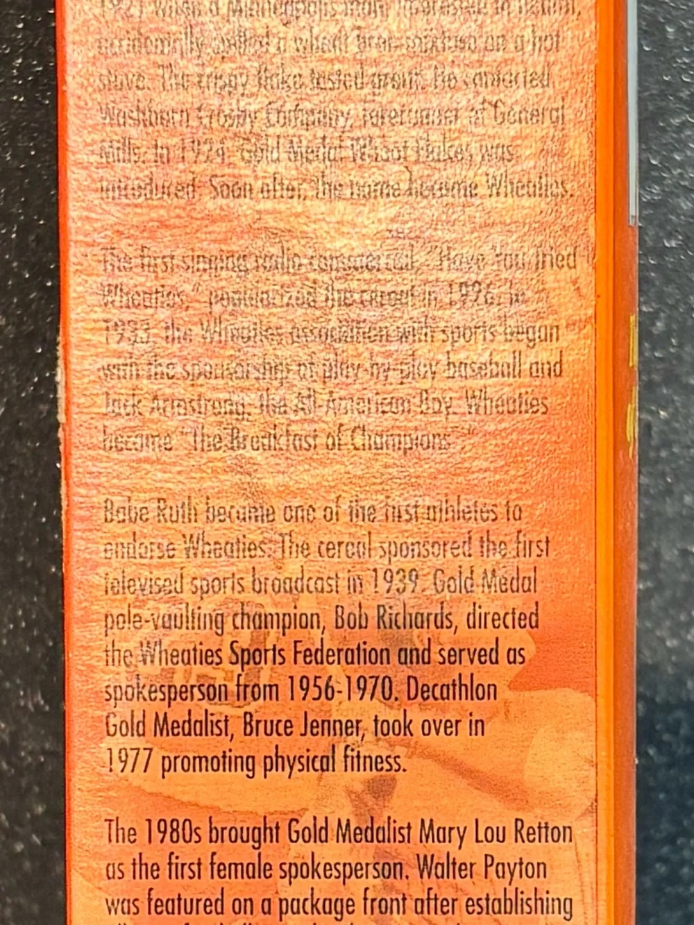 General Mills - Wheaties Michael Jordan Commemorative Cereal Box